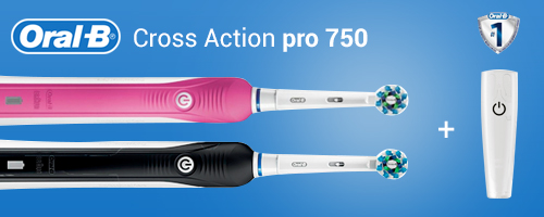 PRO 750 - електрична зубна щітка Oral-B купити в Україні